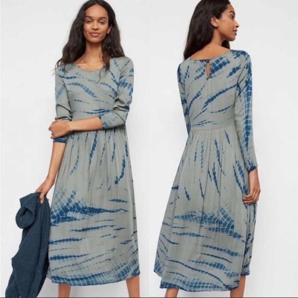 Anthropologie Dolan tie dye maxi dress size medium